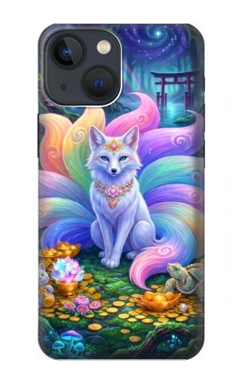 S4088 Fantasy Fox Spirit Magical Artwork Case For iPhone 13 mini